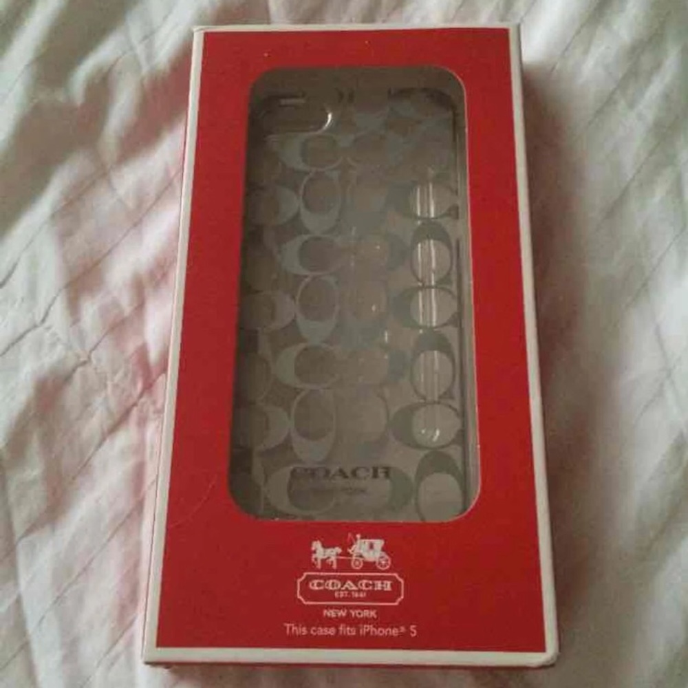 Coach Silver C’s iPhone 5/5S Case